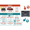 Kép 9/10 - Heron, hordozható áramforrás (power station) , 600W, 512 Wh