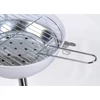 Kép 4/5 - Faszenes grill kerek Mini BBQ Zöld