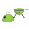 Kép 5/5 - Faszenes grill kerek Mini BBQ Zöld