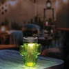 Kép 1/3 - LED-es szolár lámpa - kaktusz -  145 x Ø70 mm  - hidegfehér