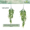 Kép 4/5 - PLANTASIA Műnövény függő 80 cm 2 db