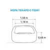 Kép 23/34 - MSPA Masszázsmedence TEKAPO C-TE041
