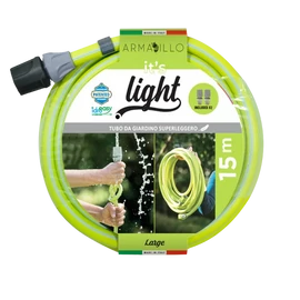 Locsolótömlő ARMADILLO SUPERLIGHT zöld "1/2-5/8" 15m
