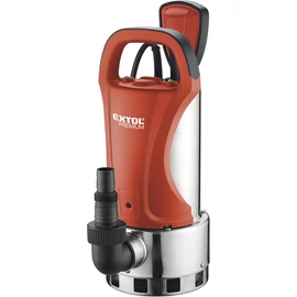 Extol Premium szennyvíz búvárszivattyú, úszókapcsolóval, 1100W, INOX ház