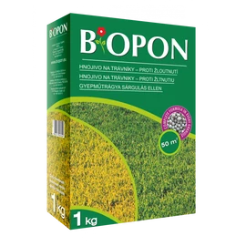 Biopon gyepműtrágya sárgulás ellen 1kg