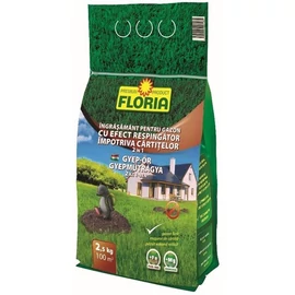 Floria Gyep-Őr 2 az 1-ben Vakondriasztós Gyepműtrágya 2,5kg