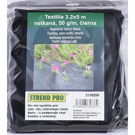 Geotextil 50g/m2, fekete, 3,2*5 m