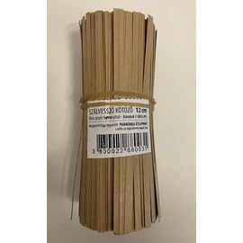 Kötöző, fém, papír bevonatos, 1000 db-os, 12 cm