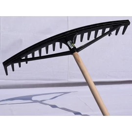 Gereblye begyűjtő műanyag, 18fogú 60cm+nyél