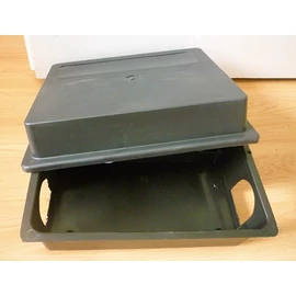 COMBI műanyag Patkányláda, fekete tetővel