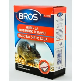 BROS Rágcsálóirtó szer 6x20g