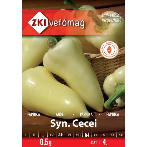 ZKI Paprika Syn.Cecei vetőmag 0,5g