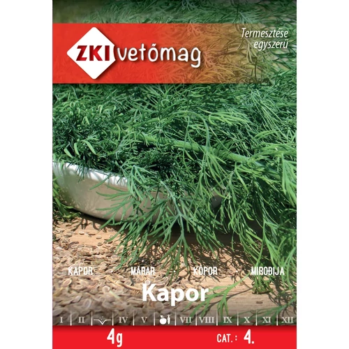 ZKI Fűszernövény Kapor 4g