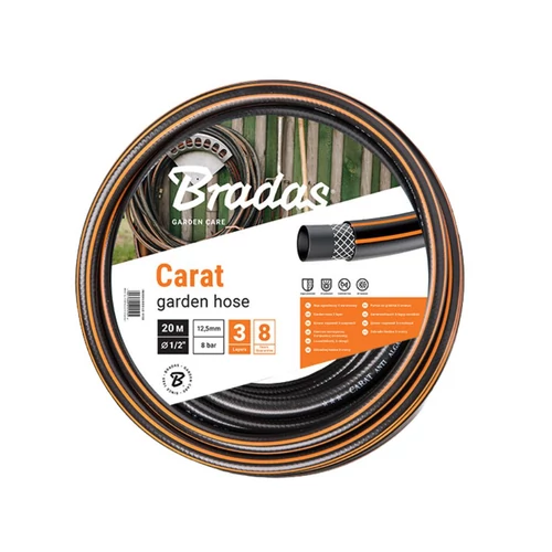 Locsoló tömlő /Carat-fekete/ 3/4" 25 m