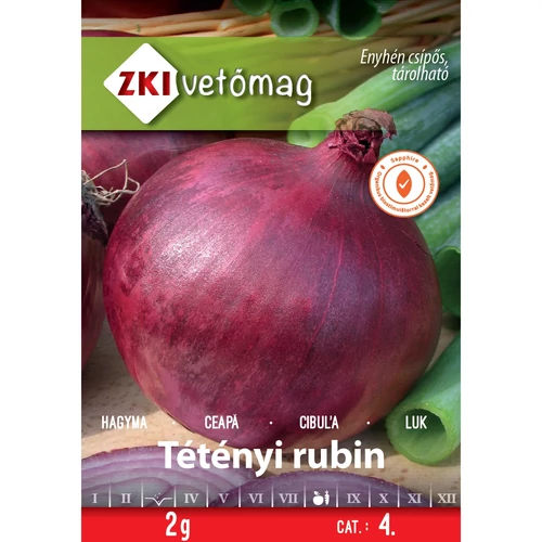 ZKI Hagyma Tétényi rubin 2g