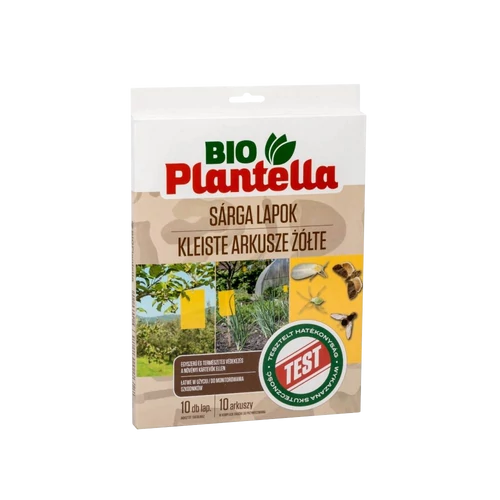 BIO PLANTELLA SÁRGALAP - nagy 10 db.-os
