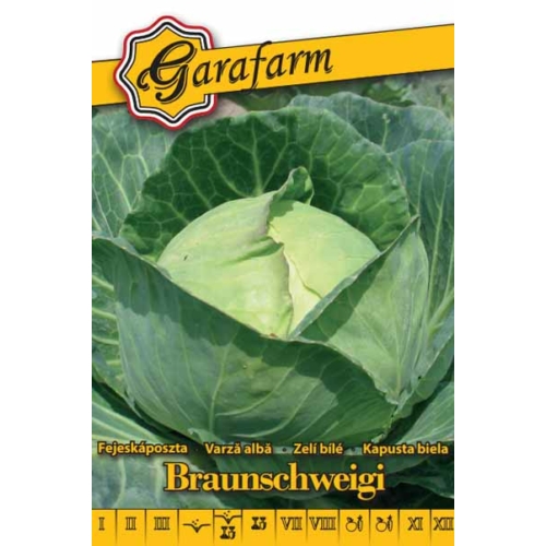 Garafarm zöldség fejes káposzta Braunschweigi 1,5g