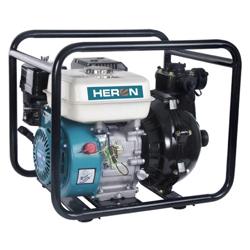 HERON benzinmotoros nyomószivattyú, 6,5 LE (EPPH 15-10), 1,5"bemenet, 1×1,5" és 2×1"kimenet