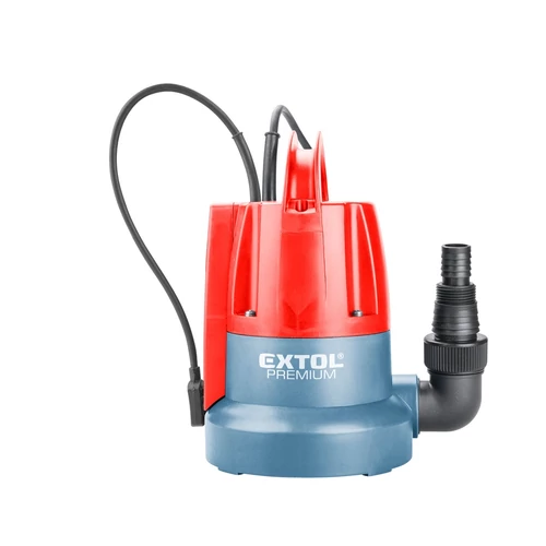 Extol Premium búvárszivattyú tiszta vízhez, szenzoros úszókapcsolóval, 400W