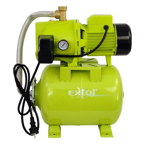 Extol Craft házi vízmű 750W, szállító teljesítmény: 5,4m3/h, max. száll. 46m, tartály: 20L
