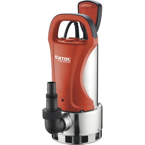 Extol Premium szennyvíz búvárszivattyú, úszókapcsolóval, 1100W, INOX ház