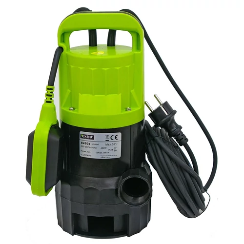 Extol Craft szennyvíz búvárszivattyú, úszókapcsolóval, 750W