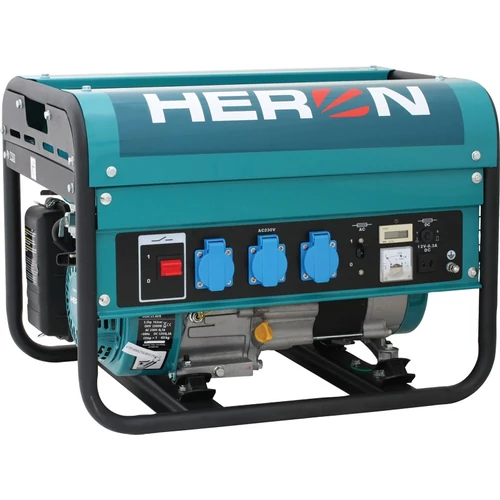 HERON benzinmotoros áramfejlesztő, max 2300 VA, egyfázisú (EGM-25 AVR)