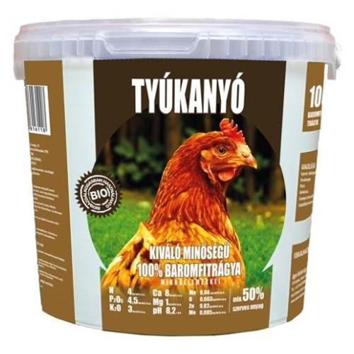 Tyúkanyó Baromfitrágya - pellet 4Kg
