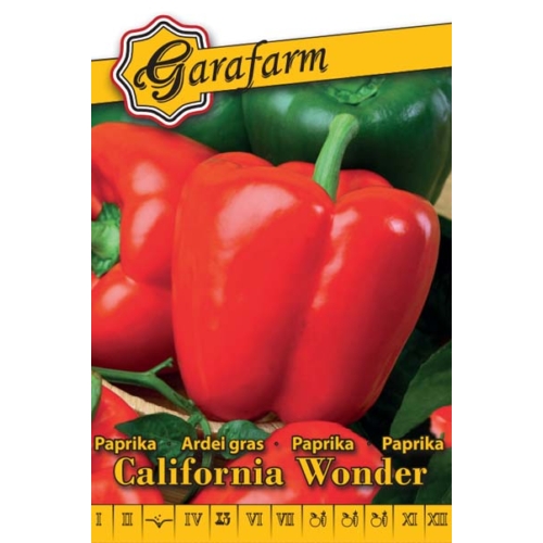 Garafarm zöldség paprika Californiai Wonder 0,6g