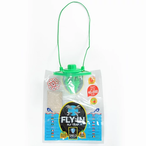 Fly-In légyfogó, irtószermentes légycsapda csalétekkel