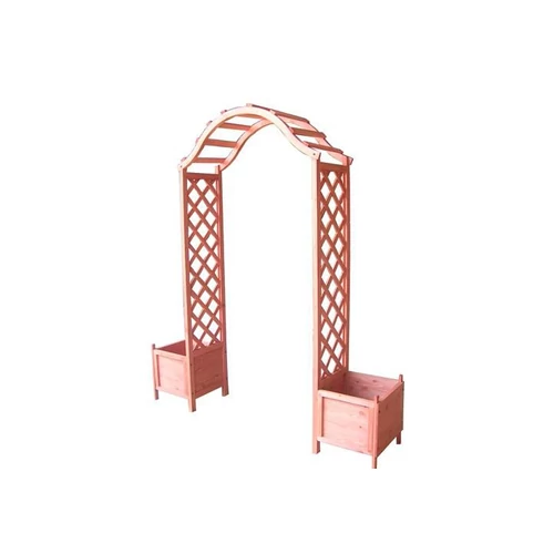 Kerti pergola GARTH Fa dekor