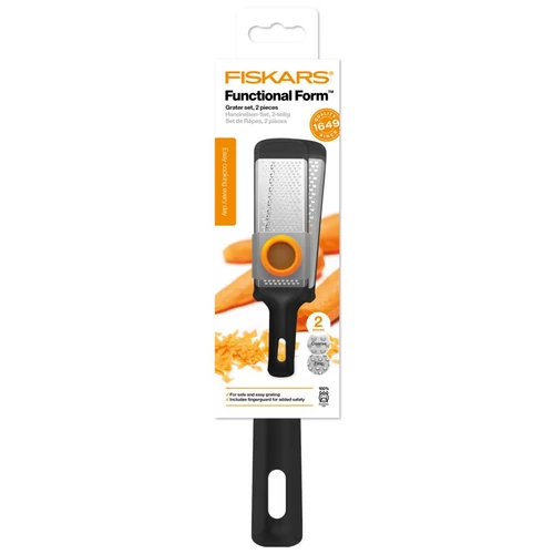 Fiskars Reszelőszett 2 részes durva+finom   200090