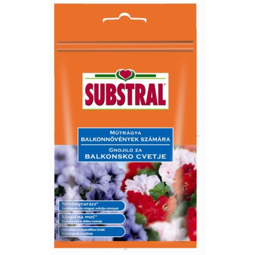 SUBSTRAL® Növényvarázs balkon- és virágzó cserepes növények számára 250g