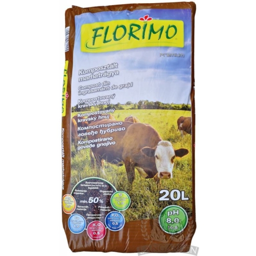 FLORIMO® Komposztált marhatrágya 20l