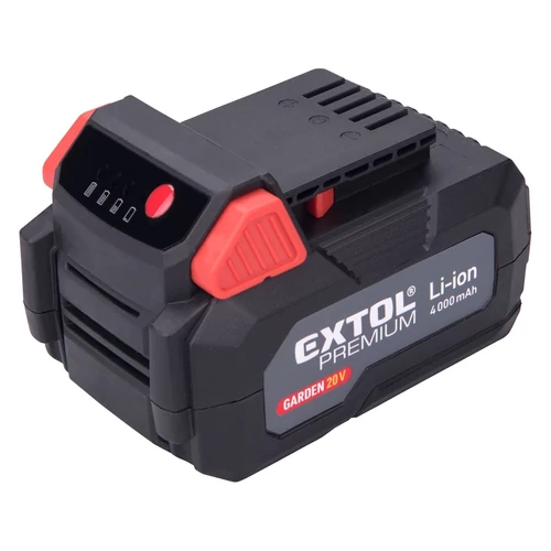 Extol Premium tartalék akku, 20V, 4000mAh