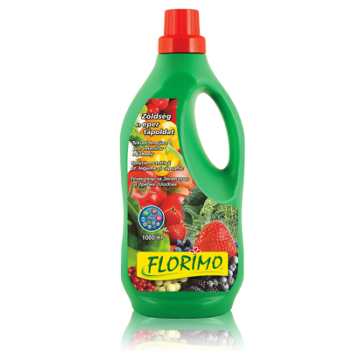FLORIMO® Zöldség és eper tápoldat 1l