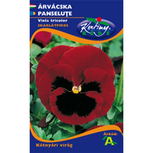 Árvácska - skarlátpiros