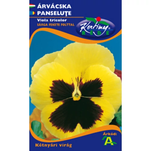 Árvácska - sárga, fekete folttal