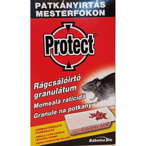 Protect Rágcsálóirtó granulátum 2*75g /piros/