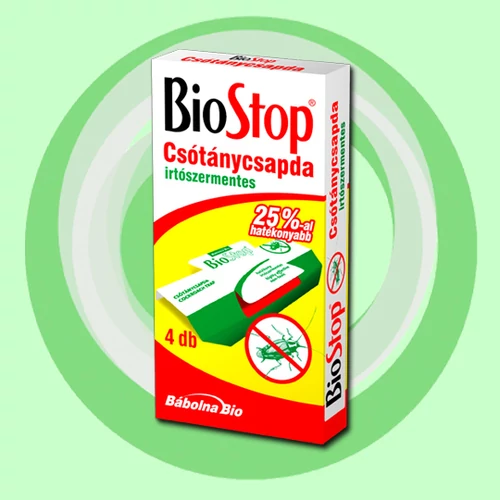 BIOSTOP csótánycsapda 4 db-os